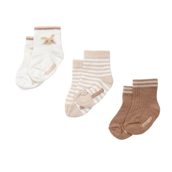 3-pack Baby socks Baby Bunny