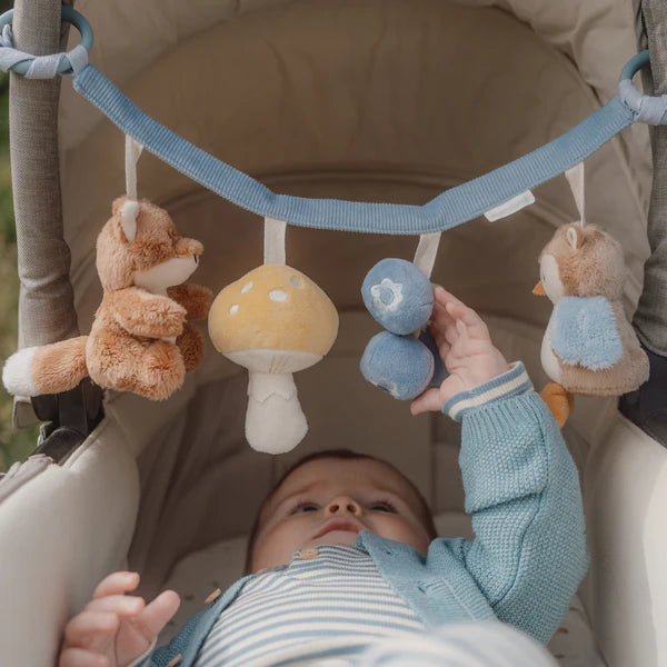 Stroller toy chain - Forest Friends