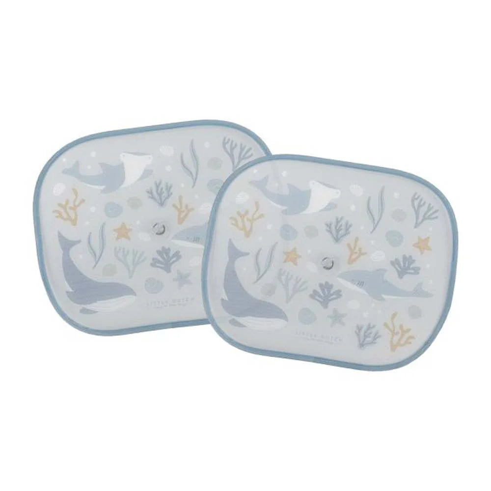 Car Sun Shade Ocean Dreams Blue