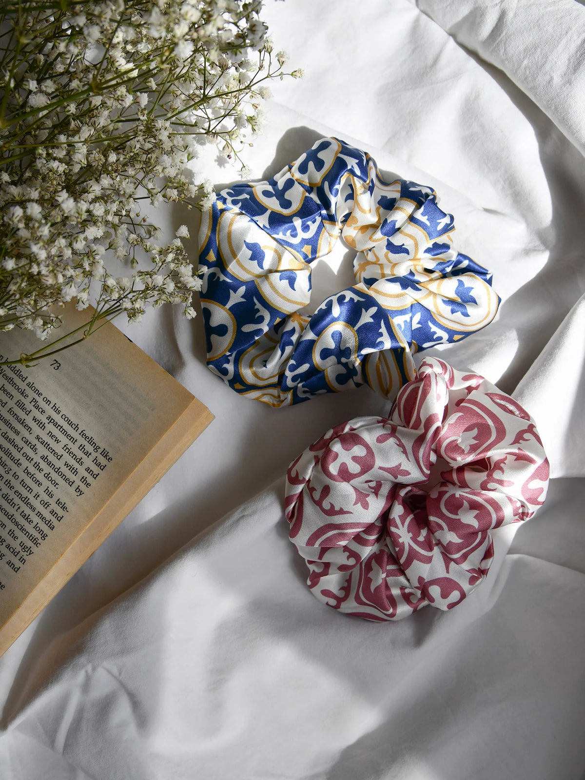 Scrunchie Rosa Car