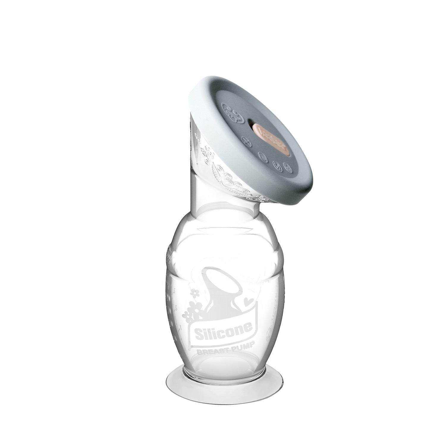 Haakaa Generation 2 Silicone Breast Pump with Suction Base and Cap Gift Set
