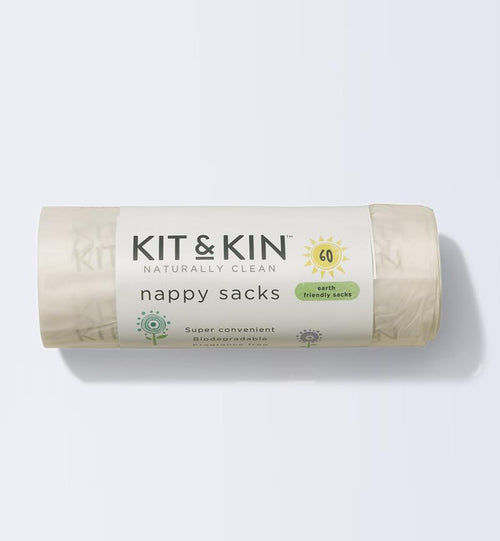 Kit & Kin Biodegradable Nappy Sacks (60 pack)