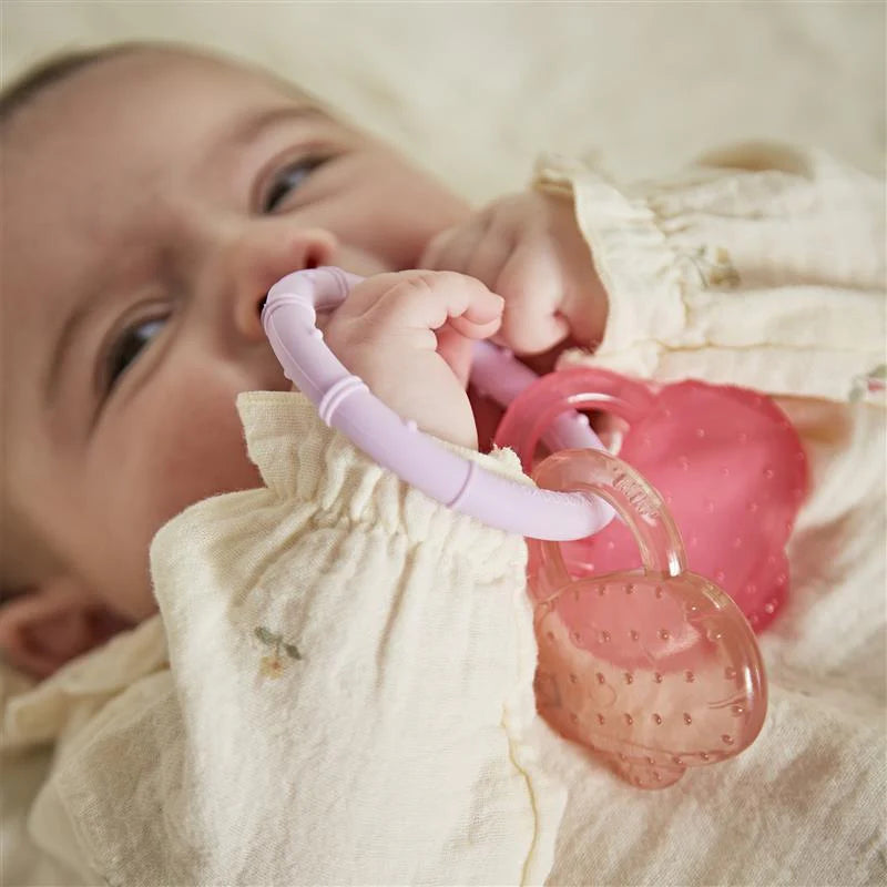 Cooling Teether | Lilac, Pink & Dusty Pink