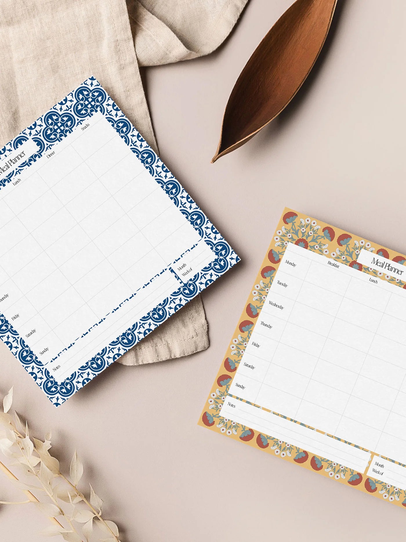 Meal Planner Blu Car