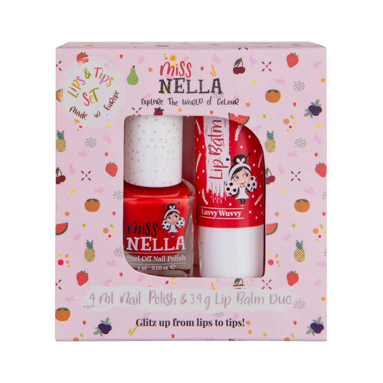 Lips & Tips Duo (Nail polish & Lip Balm)