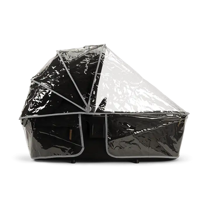 LYTL Carrycot + Rain Cover Caviar