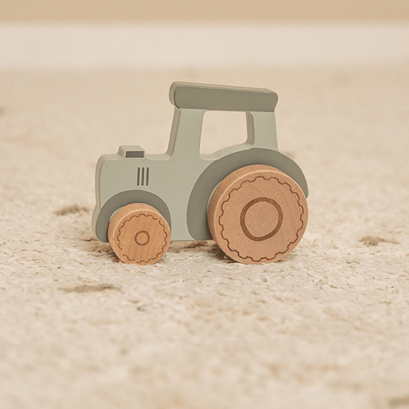 Wooden Tractor Little Farm