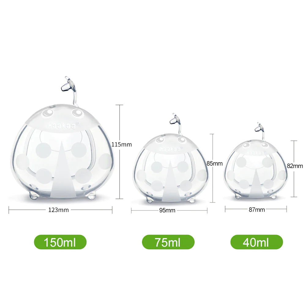 Ladybug Silicone Breast Milk Collector