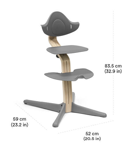 Stokke® Nomi® Chair Natural Grey