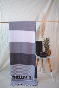 Nisa Steel Beach Towel