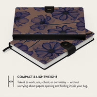 Burga Velvet Night Lined Notebook