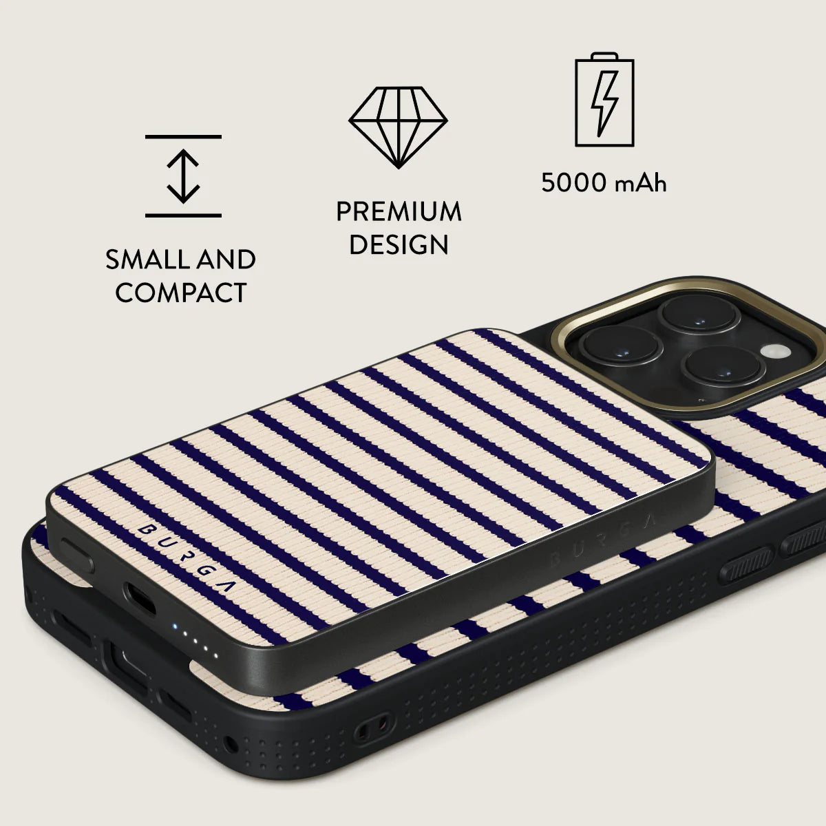 Burga Old Money Magnetic Power Bank