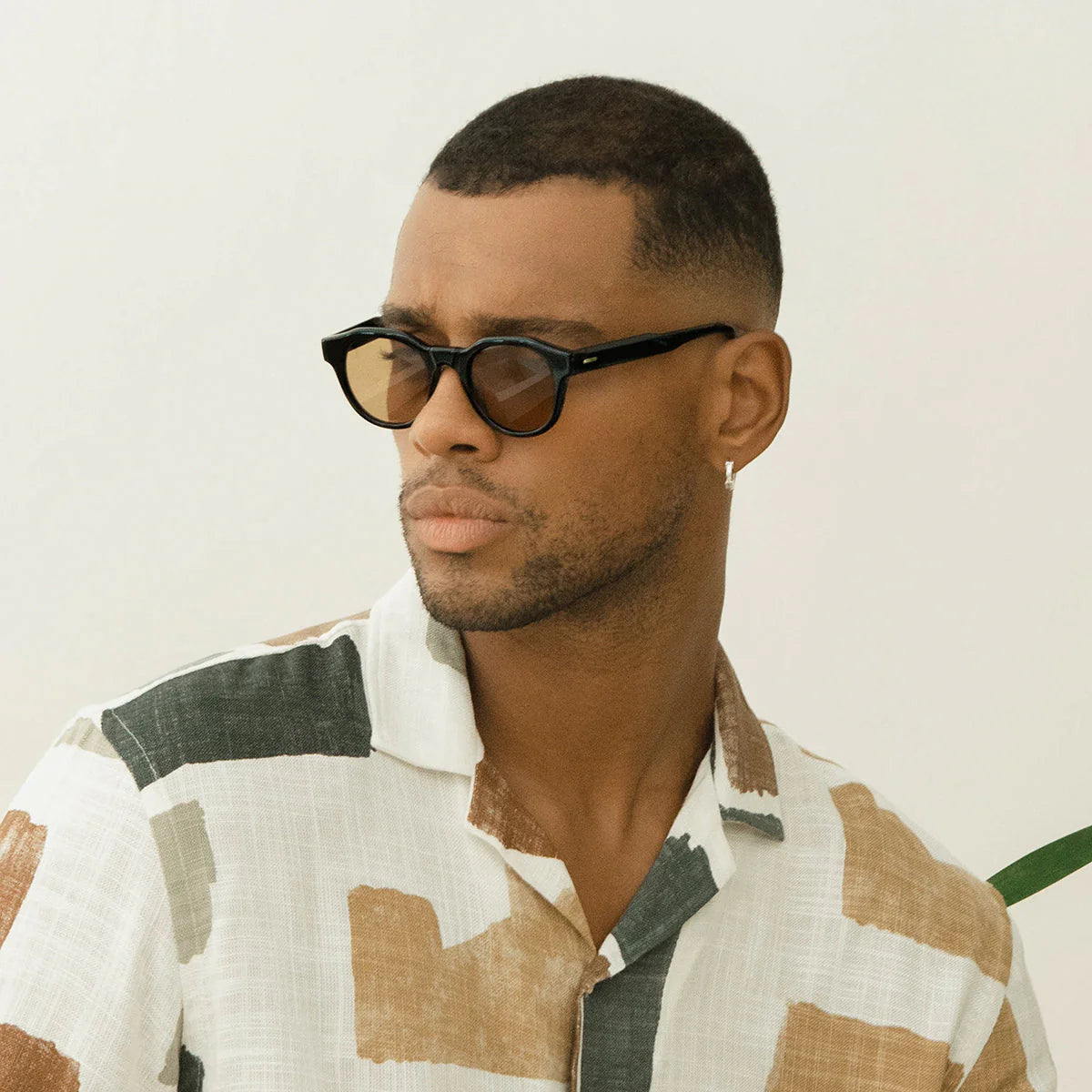 Burga 1995 Black/Amber Brown Sunglasses