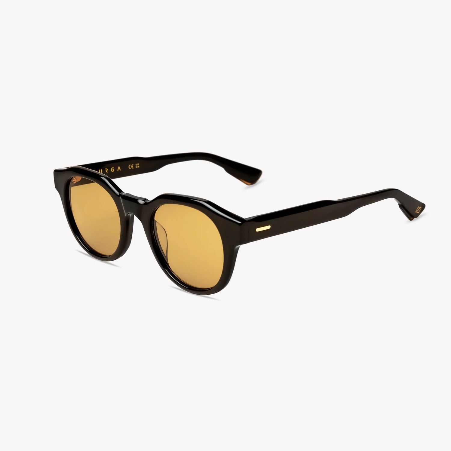 Burga 1995 Black/Amber Brown Sunglasses