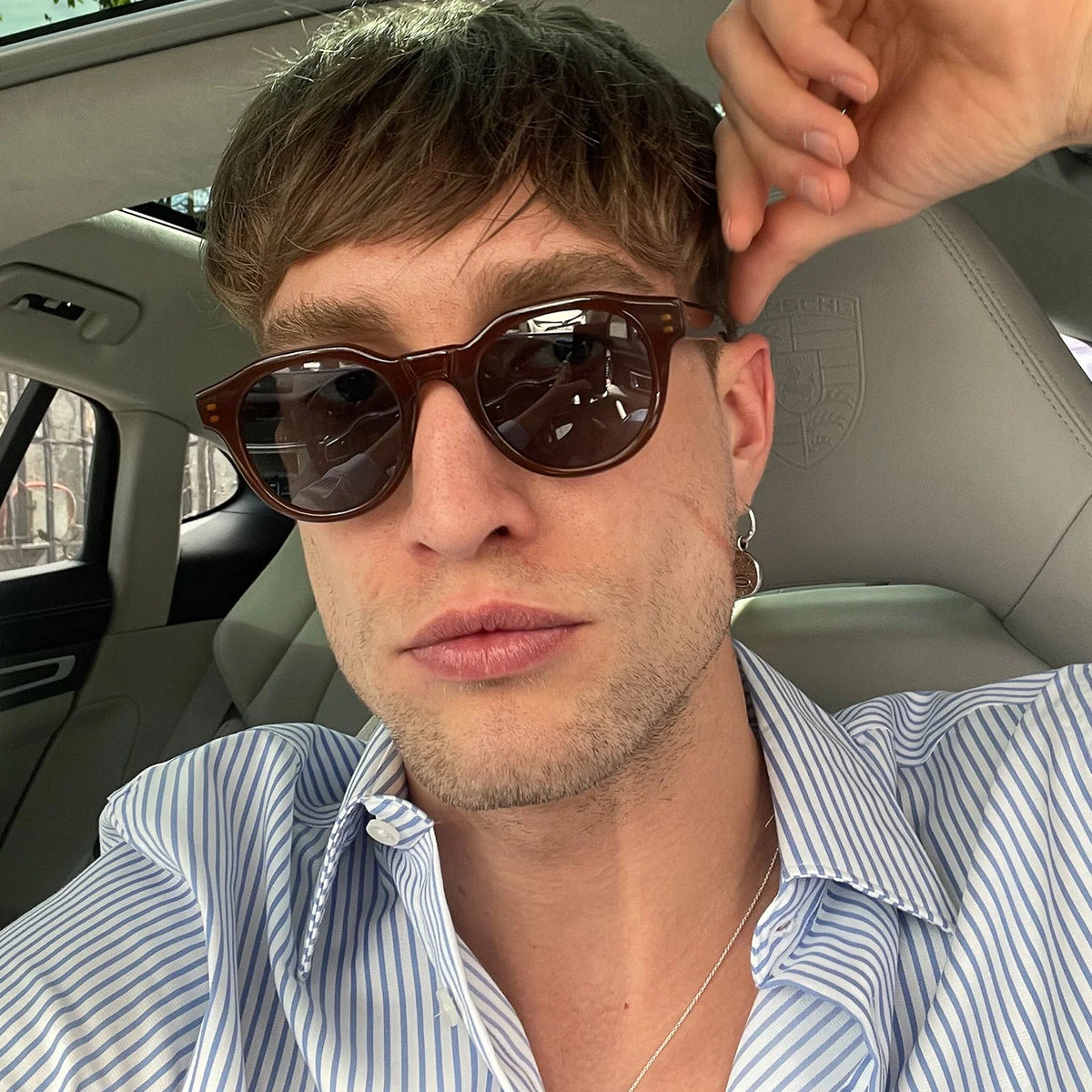 Burga 1995 Mocha/Moonstone Grey Sunglasses