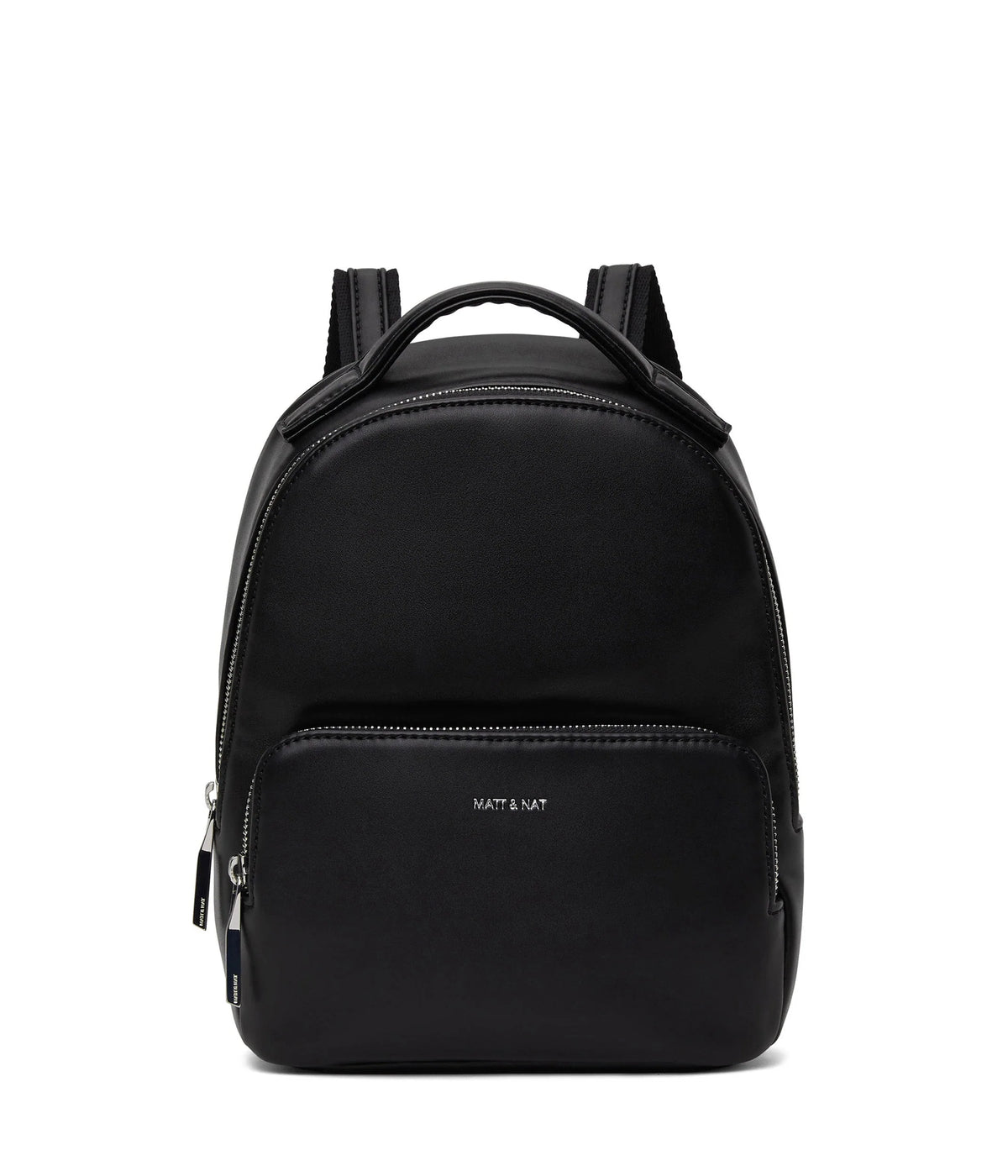 Carosm Small Vegan Backpack - Sol Black
