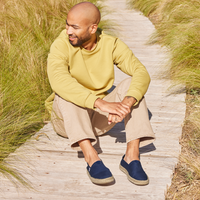 Men's Rope Alpargata 2.0 - Navy Recycled Cotton