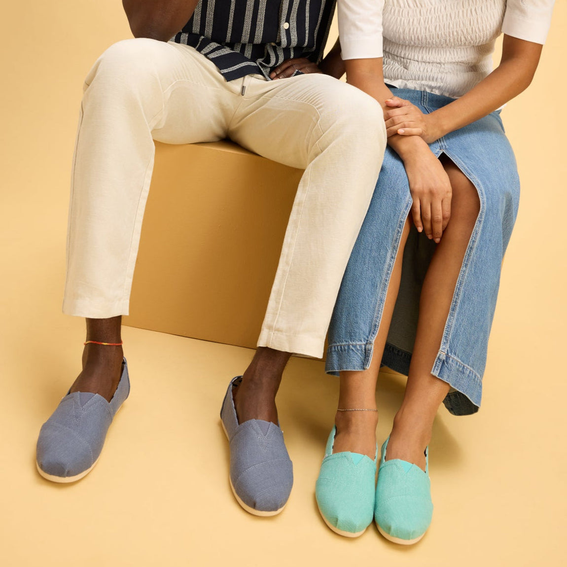 Women's Alpargata Classic Aqua Heritage Canvas