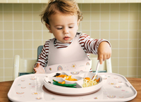 Baby Dinnerware 3-piece Set - Sunshine & Rainbow