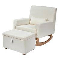 Serena Footstool Bouclé