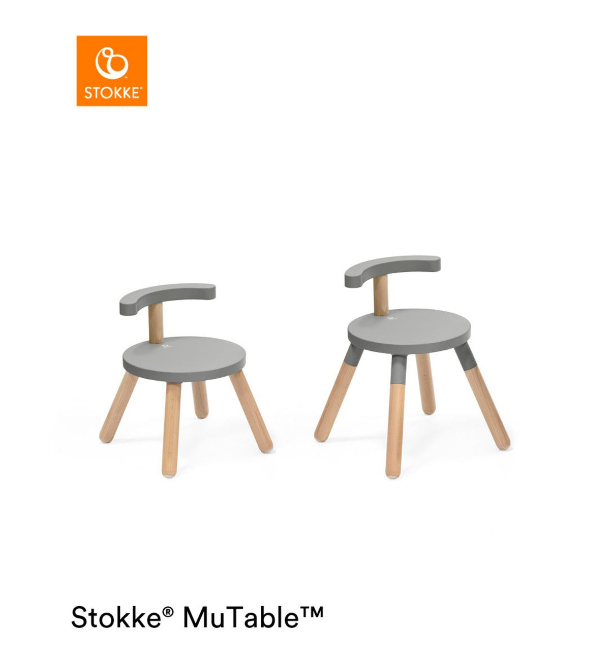 Chair Storm Grey Stokke® MuTable™ V2