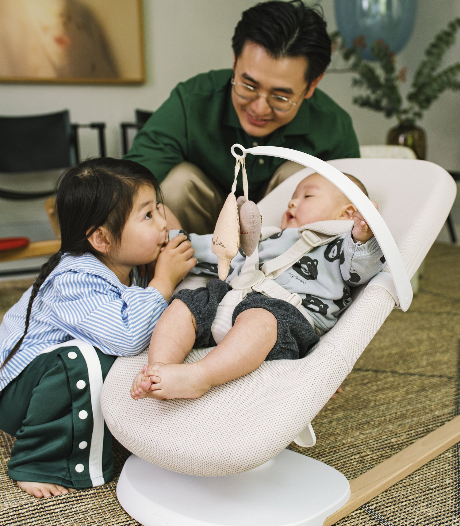 Stokke Yoga Baby Bouncer with Combined Movement