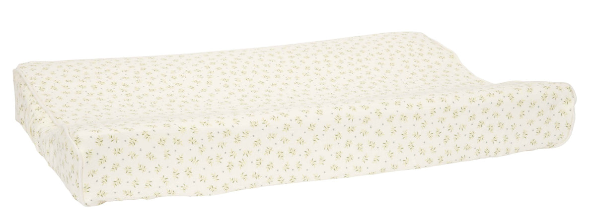 Changing mat cover muslin Blueberry Leaves