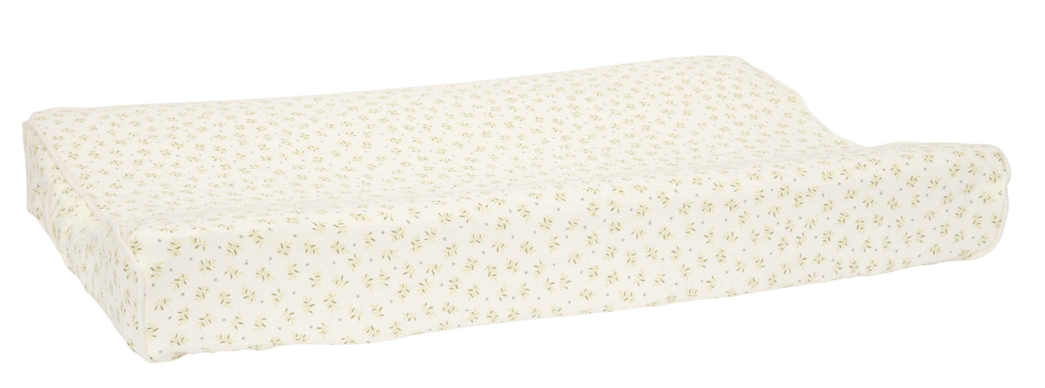 Changing Mat Cover Muslin | Blueberry Leaves