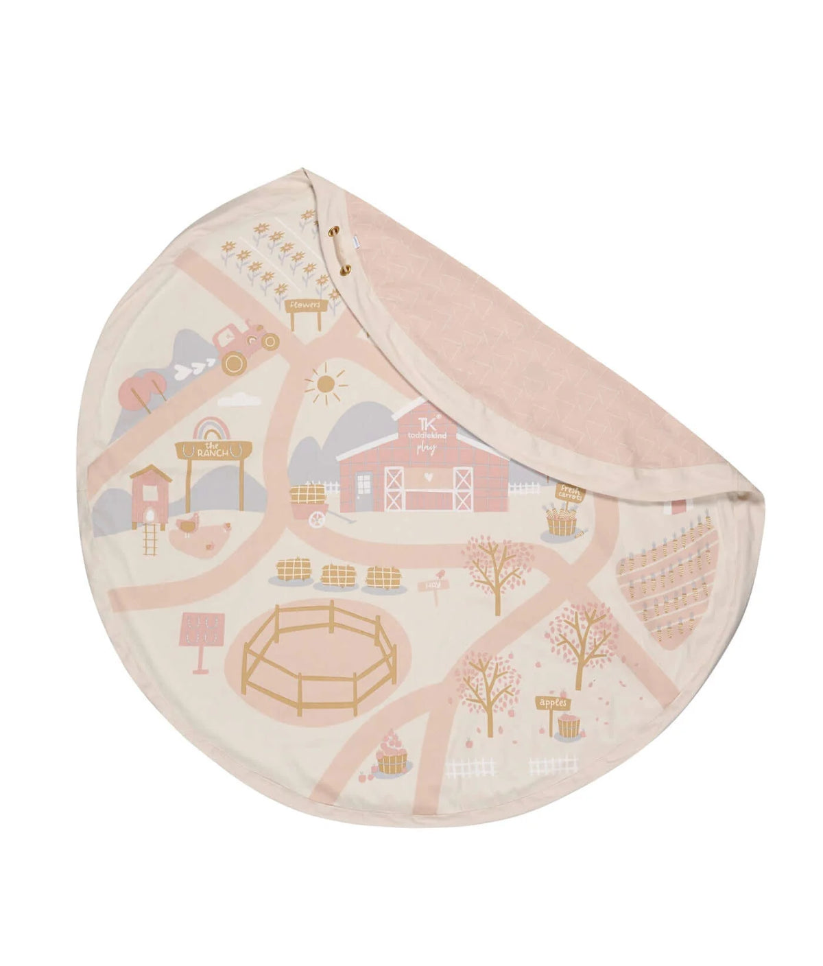 2-in-1 Playmat + Toy Bag  The Ranch