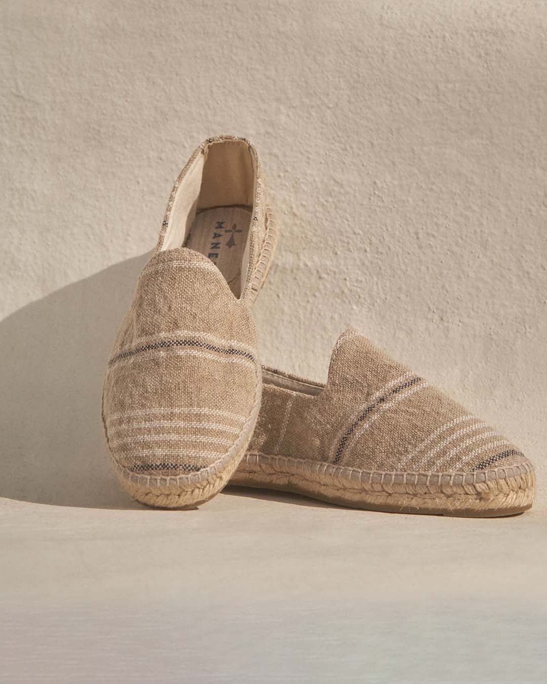 Men's Raw Fabric Espadrilles - Yucatan