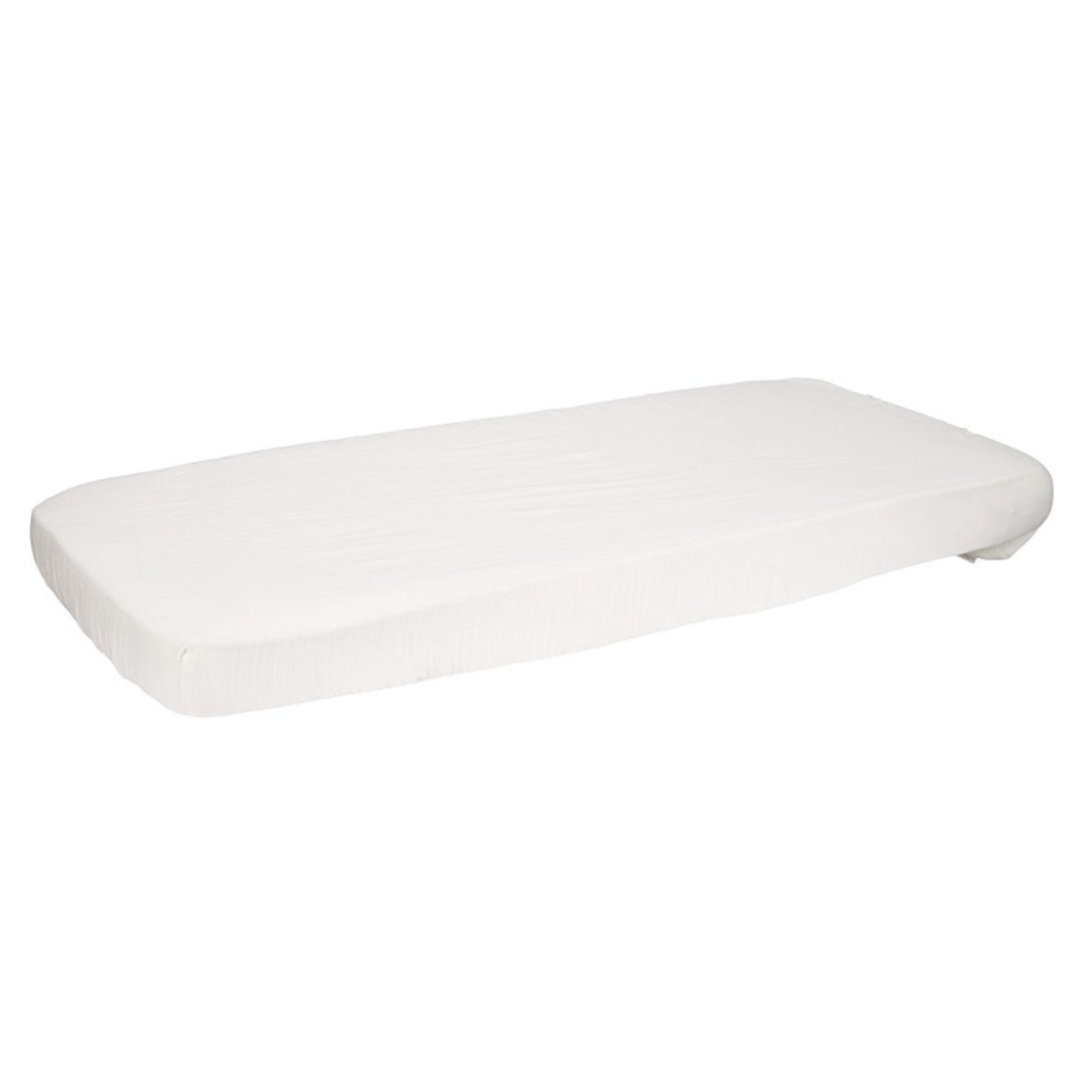 Fitted sheet 70x140/150 Soft White