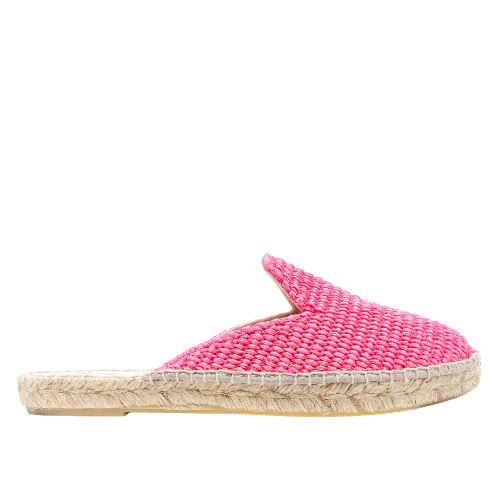 Women's Suede Mules Hamptons - Bold Pink