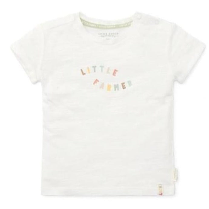 T-shirt short sleeves White Little Farm