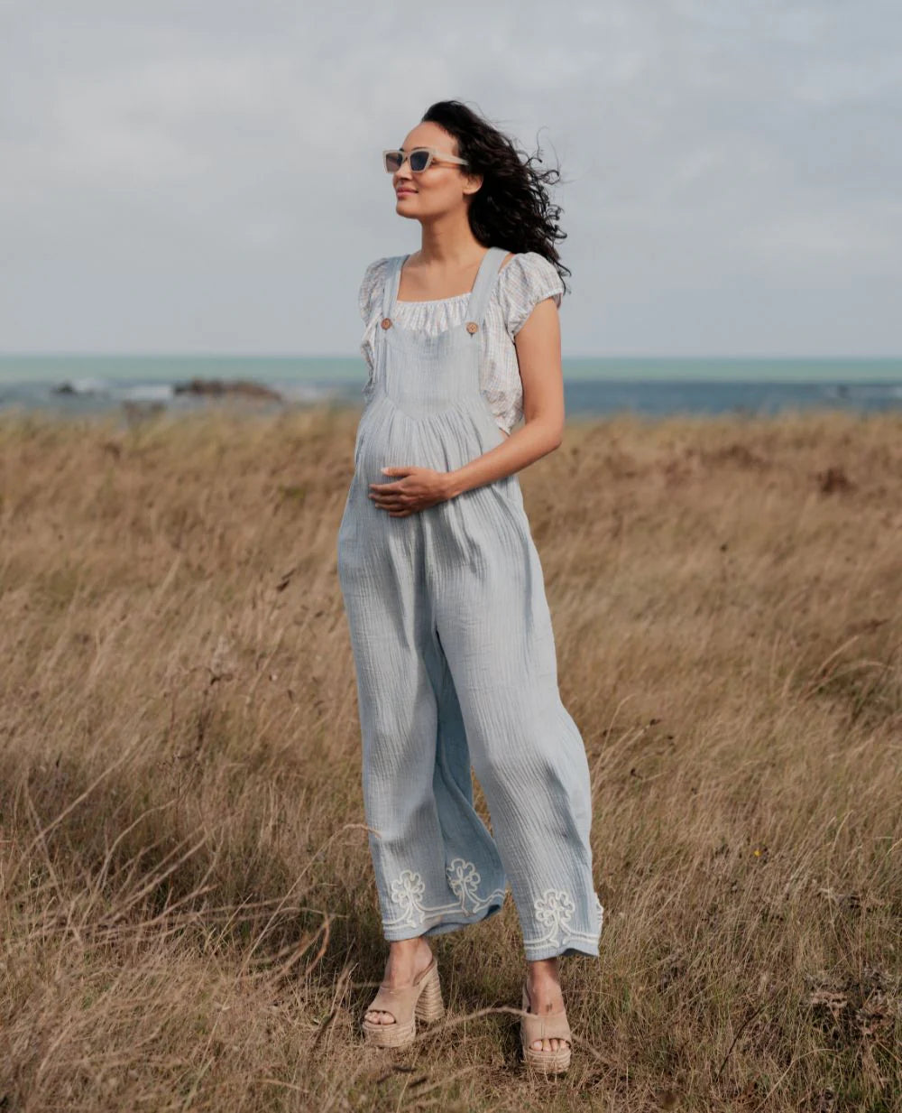 Yael Dungarees | Blue