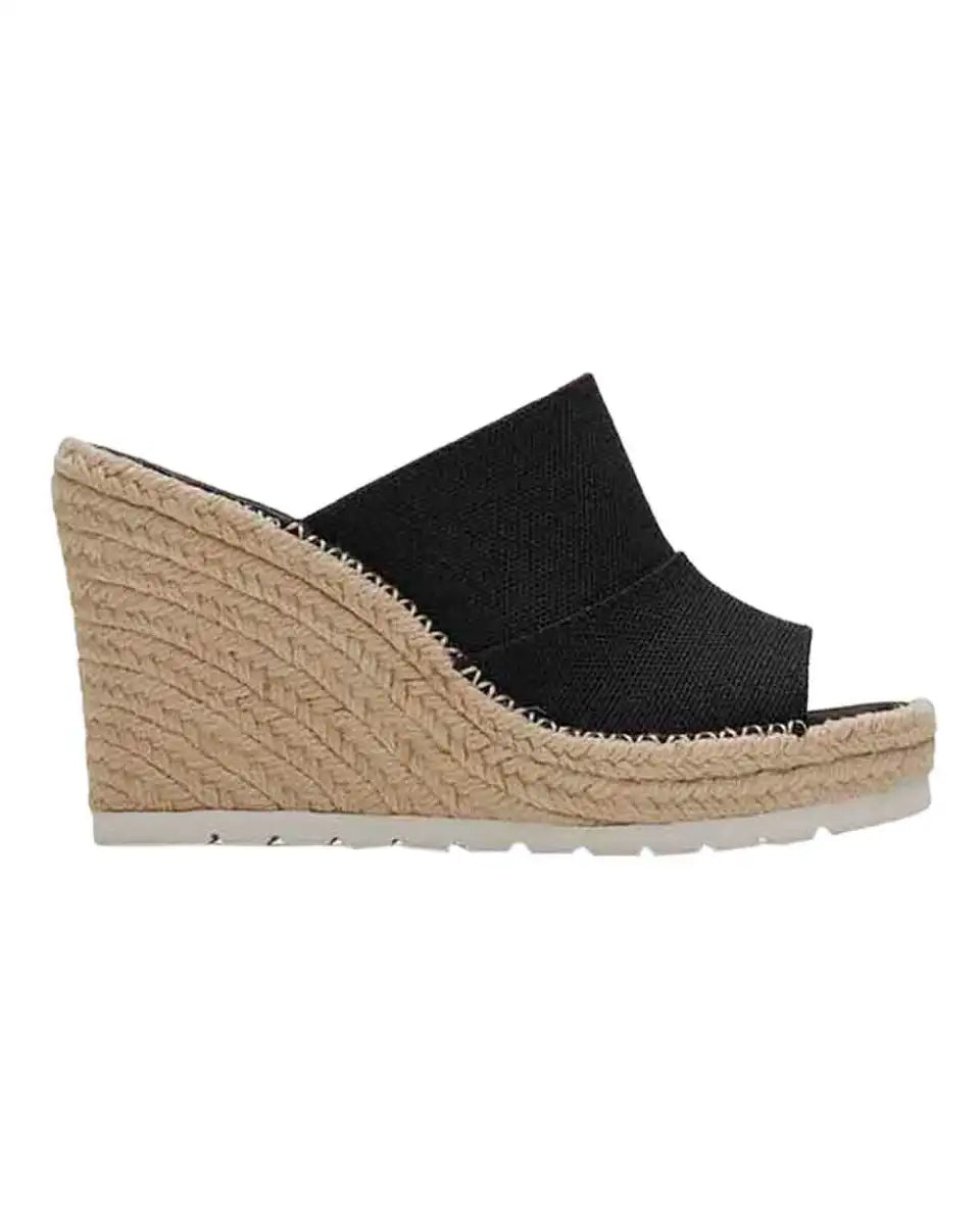 Women's Monica Mule Wedge Heel Black