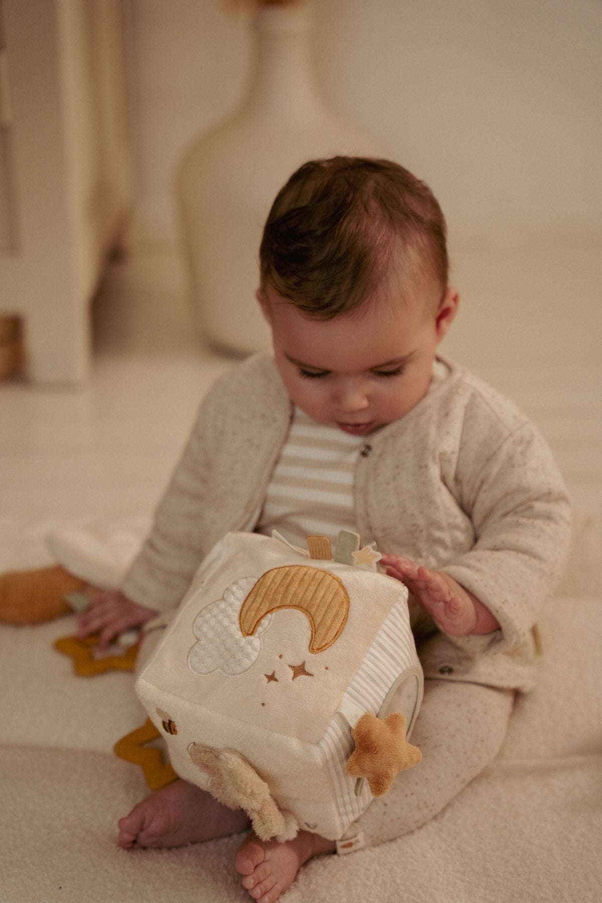 Soft Activity Cube - Newborn Naturals