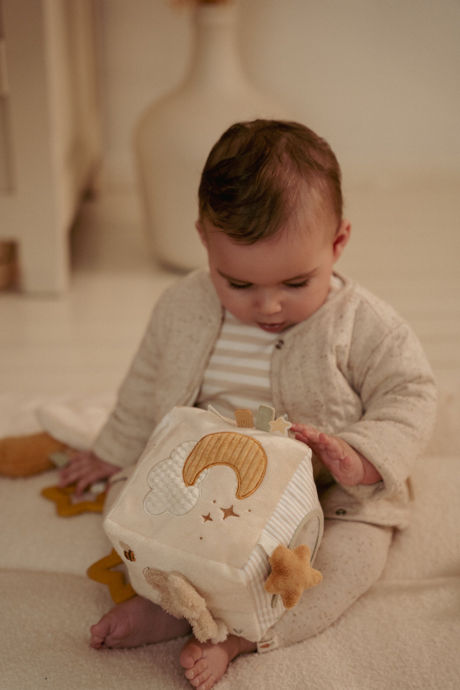 Soft Activity Cube - Newborn Naturals