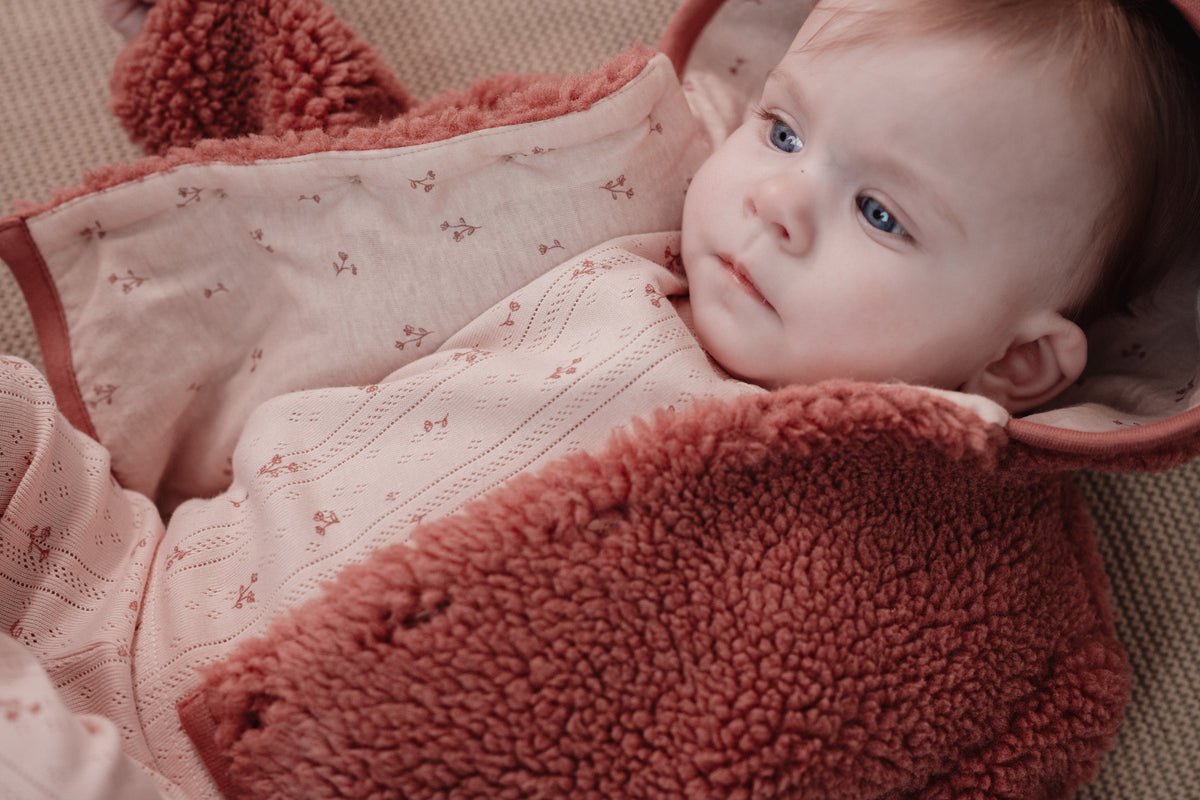 Teddy Cardigan Pink Blush | Fairy Garden