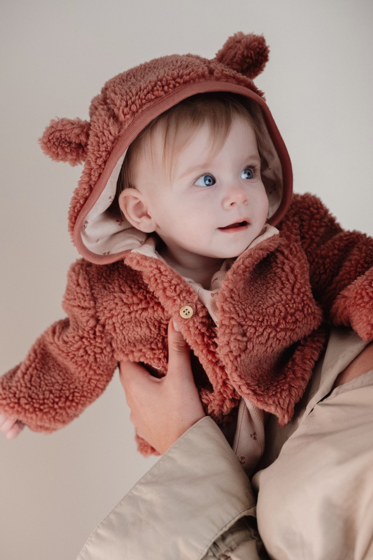 Teddy Cardigan Pink Blush | Fairy Garden