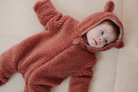 Teddy One Piece Suit Pink Blush | Fairy Garden