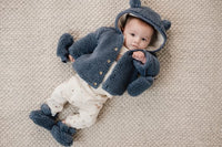 Teddy Mittens Stone Blue | Forest Friends