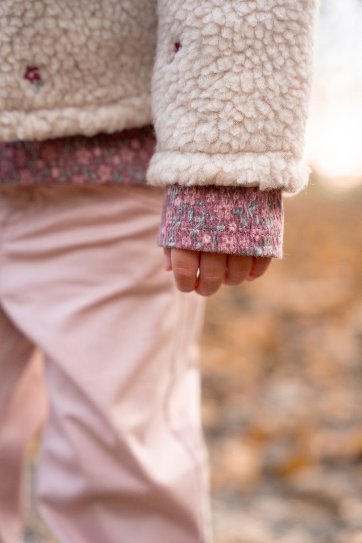 Sand Teddy Cardigan | Fairy Garden