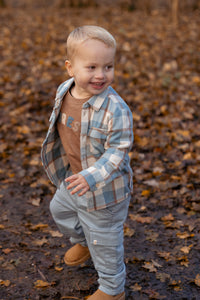Stone Blue Joggers | Forest Friends