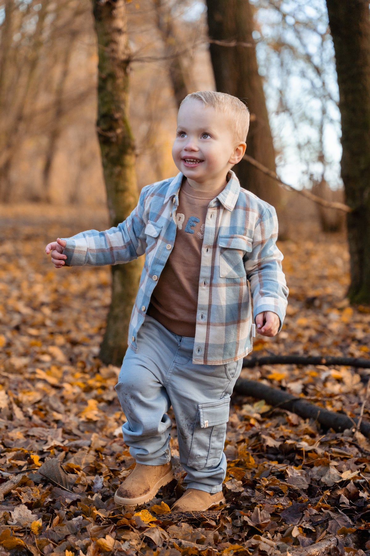 Stone Blue Joggers | Forest Friends