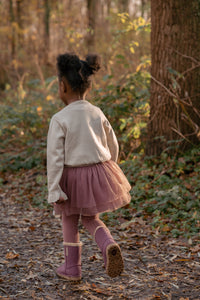 2-pack Tights Pink & Garden Green | Fairy Garden