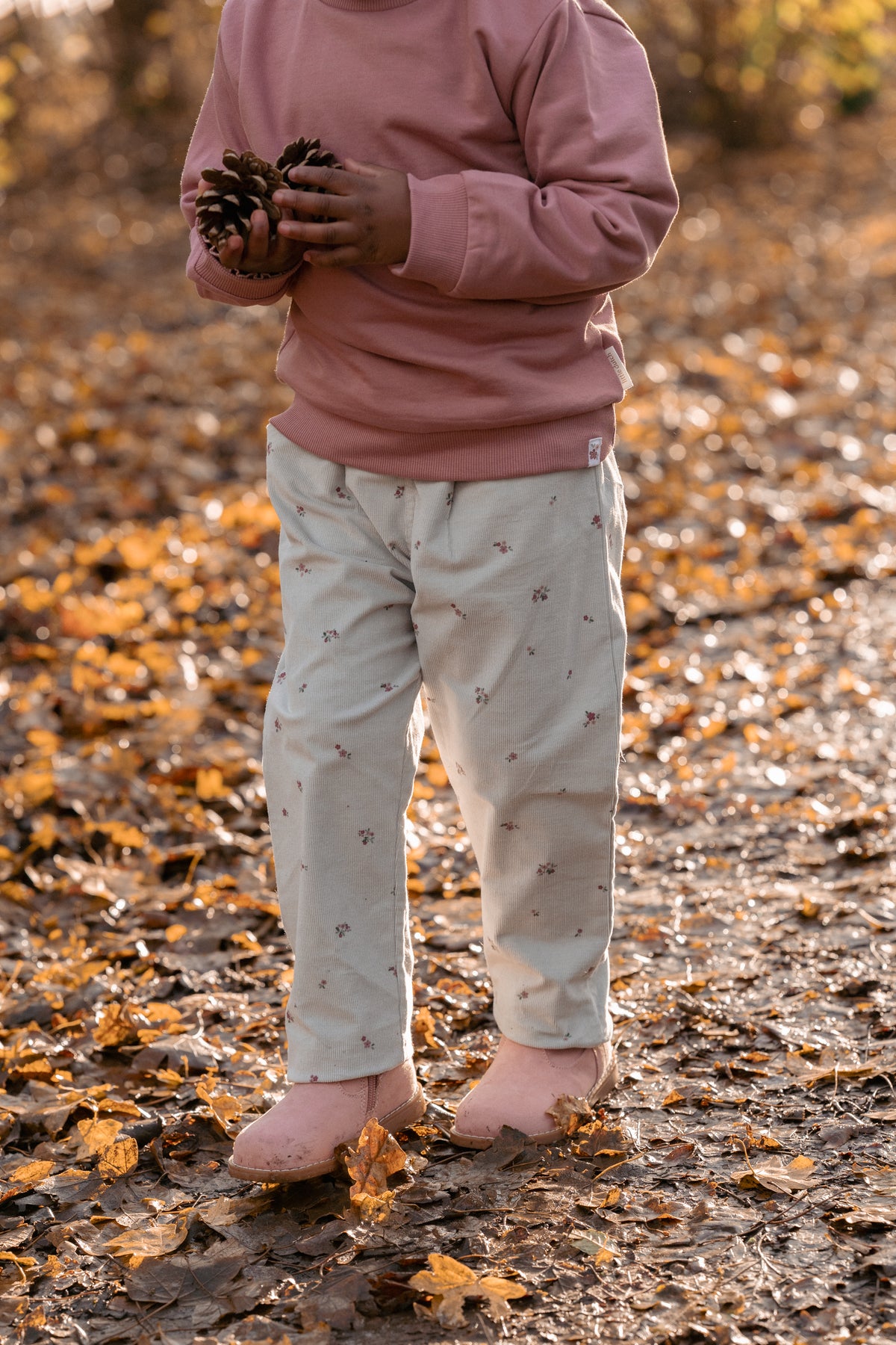 Green Flower Trousers | Fairy Garden