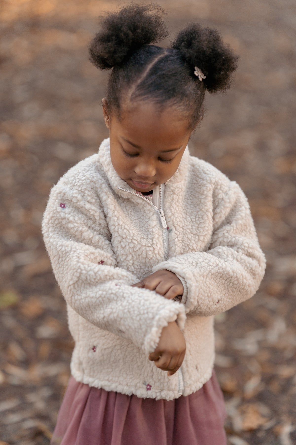 Sand Teddy Cardigan | Fairy Garden