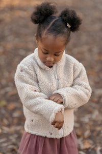 Sand Teddy Cardigan | Fairy Garden