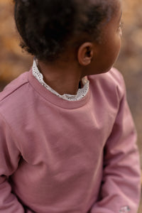 Pink Sweater with Collar | Fairy Garden