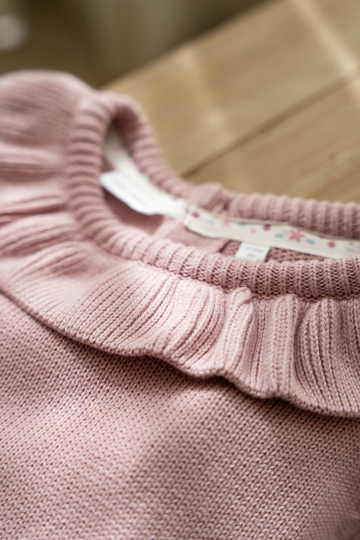 Pink Knitted Sweater | Fairy Garden